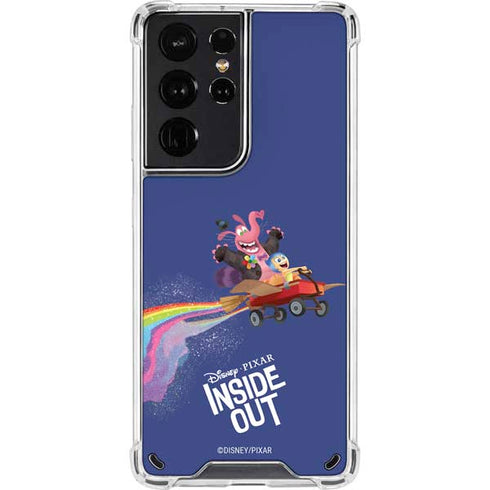 Disney Inside Out Joy and Bing Bong Galaxy S21 Ultra 5G Clear Case